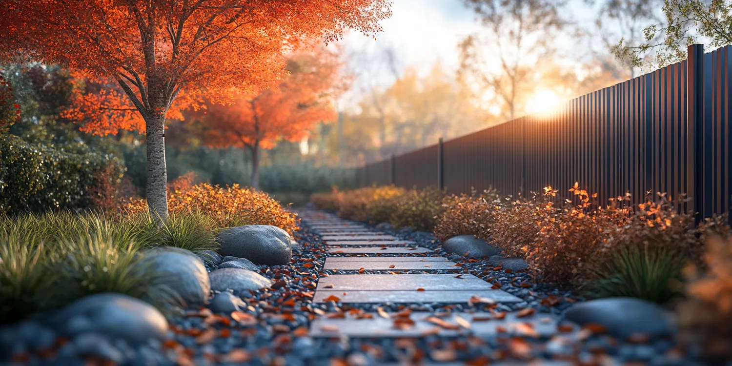 Aluminium Sichtschutzzaun aus Polen