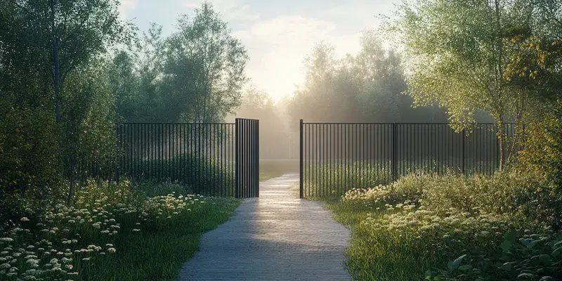 Gartenzäune aus Polen