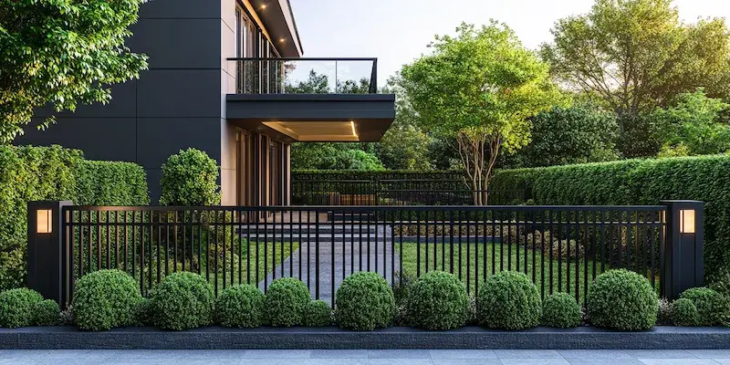 Sichtschutzzäune aus Polen mit Montage