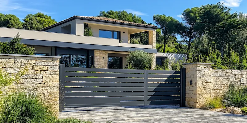 Zaunelemente aus Polen